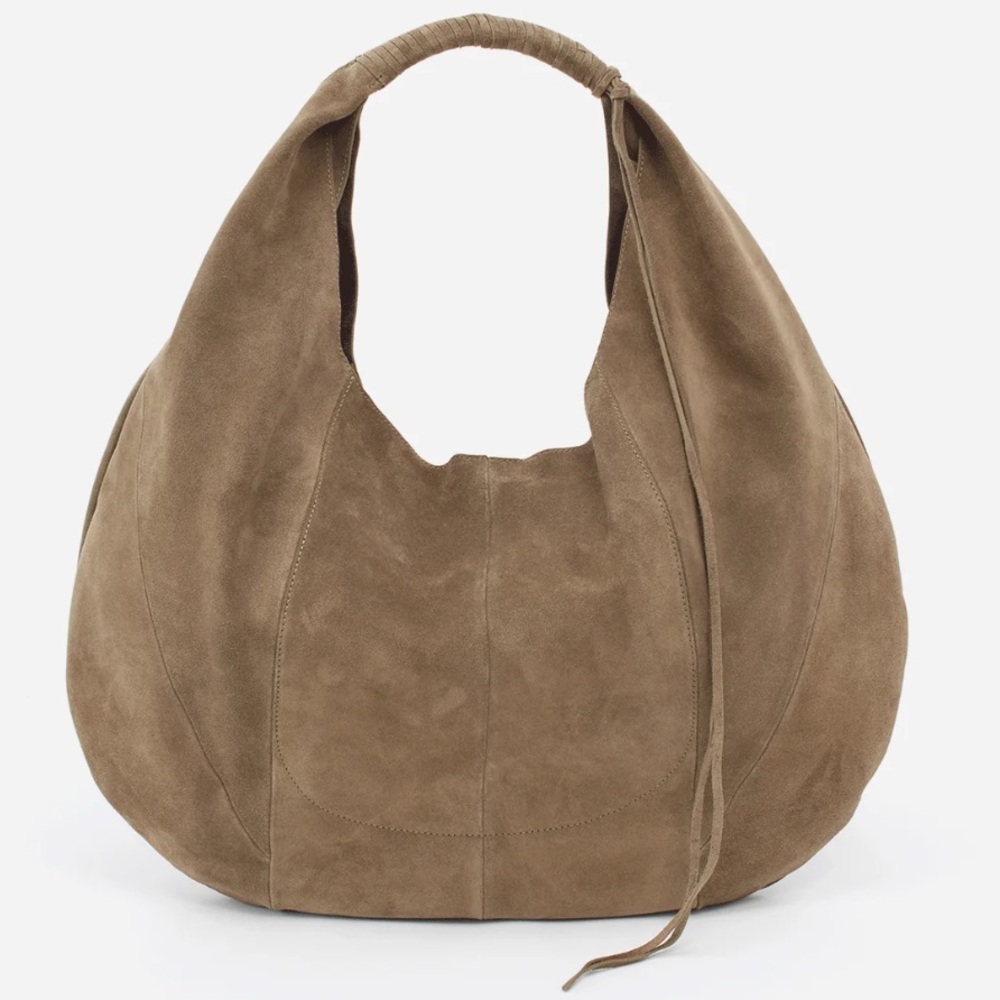 ✨Sold✨ Hobo International Eclipse Large Suede Leather Handbag in Sage NWT